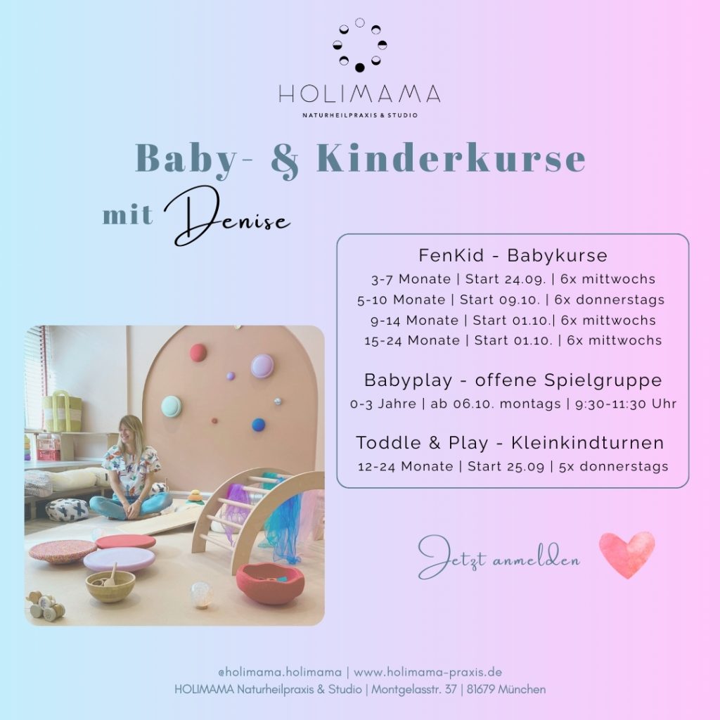 Babykurse Kinderkurse September in München