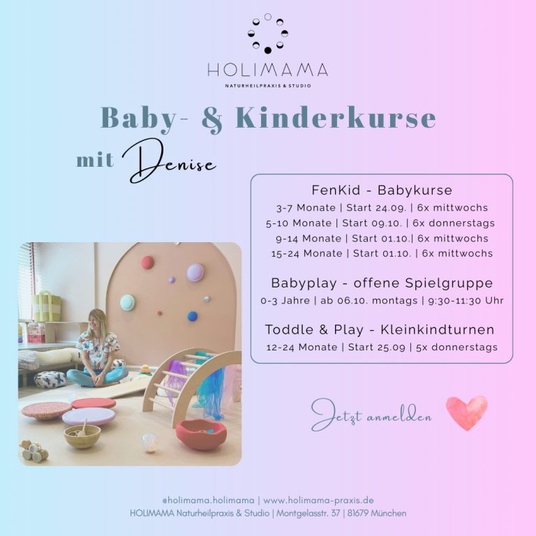 Babykurse Kinderkurse September in München